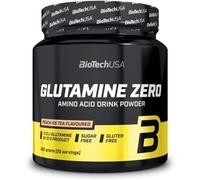 BioTechUSA Glutamin Zero L-glutamina, Sabor Té Helado de Melocotón - 300 gr