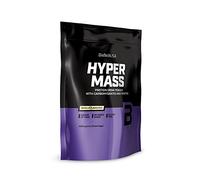BioTechUSA Hyper Mass | Carbohidratos y proteínas | Con creatina | Para apoyar la fase de aumento de masa | Alto contenido en proteínas | Bajo en azúcares | 1 kg, Vainilla