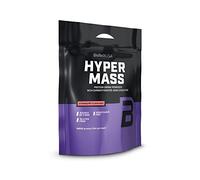 BioTechUSA Hyper Mass | Carbohidratos y proteínas | Con creatina | Para apoyar la fase de aumento de masa | Alto contenido en proteínas | Bajo en azúcares | 6.8 kg, Fresa