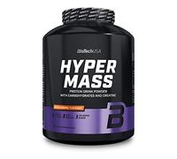 BioTechUSA Hyper Mass - Mass Gainer con Carbohidratos y Mezcla de Proteínas | Creatina Micronizada | Sin Gluten, 2.27 kg, Caramelo salado