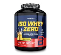 BioTechUSA Iso Whey Zero | Aislado de suero de leche | con BCAA y glutamina