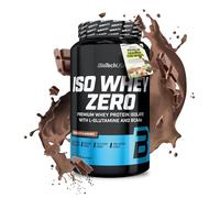 BioTechUSA Iso Whey Zero | Aislado de suero de leche | con BCAA y glutamina