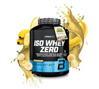 BioTechUSA Iso Whey Zero | Aislado de suero de leche | con BCAA y glutamina