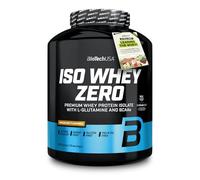 BioTechUSA Iso Whey Zero | Aislado de suero de leche | con BCAA y glutamina