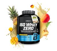 BioTechUSA Iso Whey Zero | Aislado de suero de leche | con BCAA y glutamina
