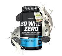 BioTechUSA Iso Whey Zero | Aislado de suero de leche | con BCAA y glutamina