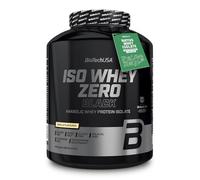 BioTechUSA Iso Whey Zero Black - Proteína Premium con Creatina, Zinc, Vitamina B3 y Aminoácidos | 90% Proteína | Sin Azúcar, Sin Lactosa, Sin Gluten, 1816 g, Vainilla