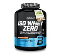 BioTechUSA Iso Whey Zero | Premium Whey Protein Isolate | Grass-Fed | Enzyme-Free | Sugar- and Gluten-free, 1816 g, Caramelo salado