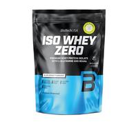 BioTechUSA Iso Whey Zero | Premium Whey Protein Isolate | Grass-Fed | Enzyme-Free | Sugar- and Gluten-free, 454 g, Black biscuit