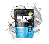 BioTechUSA Iso Whey Zero | Premium Whey Protein Isolate | Grass-Fed | Enzyme-Free | Sugar- and Gluten-free, 500 g, Coco