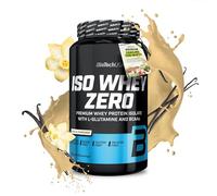 BioTechUSA Iso Whey Zero | Premium Whey Protein Isolate | Grass-Fed | Enzyme-Free | Sugar- and Gluten-free, 908 g, Vainilla