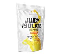 BioTechUSA Juicy Isolate - Sin gluten, sin lactosa, sin azúcar - Refrescante refresco de proteína con sabor a naranja con fibra y vitamina C, 500 g, Naranja