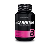 BioTechUSA L-Carnitine, Complemento alimenticio a base de L-carnitina con L-carnitina-L-tartrato, 30 tabletas