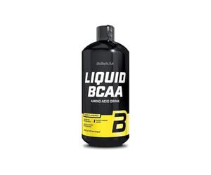 BioTechUSA Liquid BCAA | con AAKG y Vitaminas | Alta Biodisponibilidad | 2:1:1 BCAA Ratio | Ideal para antes y después del entrenamiento, 1000 ml, Limón
