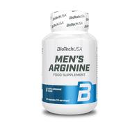 BioTechUSA Men’s Arginine | L-arginina, L-citrulina y extractos vegetales | Con zinc, selenio y vitaminas del grupo B | Ginseng coreano y ginkgo biloba | Ideal para los hombres | 90 Cápsulas