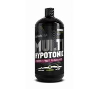BioTechUSA Multi Hypotonic | Concentrado líquido | Repone energía y vitaminas durante el entrenamiento | Carbohidratos de alto índice glucémico para un rendimiento óptimo | 1000 ml | Frutas del bosque