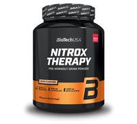 BioTechUSA Nitrox Therapy, Bebida en polvo aromatizada con BCAAs, complejo de creatina y edulcorantes, 680 g, Melocóton