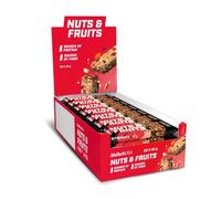 BioTechUSA Nuts and Fruits | Fuente de fibra | Fuente de proteínas | Frutas añadidas | Vitaminas, 28 * 40 g