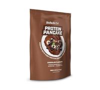BioTechUSA Pancake, Polvo alto en proteínas, con edulcorante y sin azúcar añadido, 1 kg, Chocolate