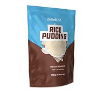 BioTechUSA Rice Pudding | Arroz con leche instantáneo en polvo | vegano | todo natural, 1000 g, Sin sabor