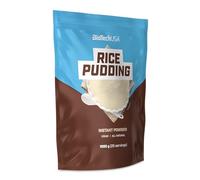 BioTechUSA Rice Pudding | Arroz con leche instantáneo en polvo | vegano | todo natural, 1000 g, Sin sabor