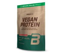 BioTechUSA Vegan Protein | Batido a base de arroz y guisantes con superalimentos y aminoácidos | Sin azúcar, lactosa ni gluten, 2 kg, Frutas del bosque