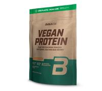 BioTechUSA Vegan Protein | Proteína vegetal de guisantes y arroz | Con aminoácidos y vitamina B12 | Con 5 superalimentos diferentes | Vegano, sin lactosa, sin gluten | 2 kg, Maní