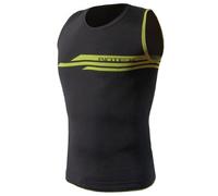 BIOTEX Camiseta de Tirantes Impact Transpirable para Hombre para Ciclismo y Running, Ropa Interior técnica Deportiva Ideal para Verano e Invierno, Negro, Medium-Large