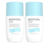 Biotherm Déo Pure Antitranspirante con Complejo Mineral Roll-On Pack de 2 x 75 ml
