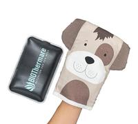 BIOThermare TRÖSTIES Perro de rescate HENRI mini/frío con almohadilla de gel de algas marinas respetuosa con el medio ambiente y funda para perros de rescate de materiales sostenibles/almohadilla de