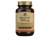 Solgar Biotina 1000 μg – Apoya la salud de la piel y el cabello – 50 cápsulas vegetales