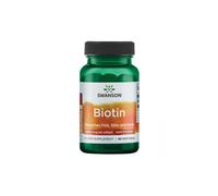 Biotina 10000 mcg 60 cápsulas blandas Swanson Health Products