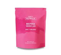 Biotina 12.000 mcg Complex - Para Cabello Piel Uñas - Hombre y Mujer