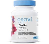Biotina, 2500mcg - 120 cáps. veganas