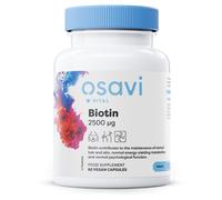 Biotina, 2500mcg - 60 cáps. veganas