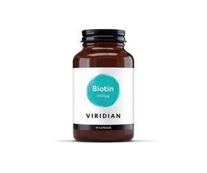 Biotina 2500mcg 90 Cápsulas Viridian