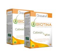 Biotina 400mcg Drasanvi Vitaminas para el Cabello 90 Comprimidos Diario