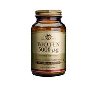 Biotina 5000 mcg 100 Cápsulas Solgar