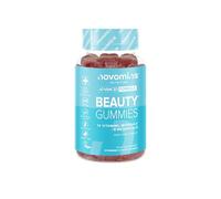 Biotina para el Cabello - 1 Mes - Gominolas para Pelo, Piel y Uñas con Biotina, Zinc, Selenio, Vitamina C, E, A, B6 - Crecimiento del Cabello - Vegano y Sin Gluten Vitaminas para el Cabello - Novomins