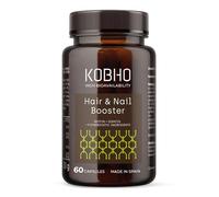 Biotina y Queratina con Ácido Hialurónico, 60 Cápsulas | Frena Caída del Cabello, Uñas Fuertes, Piel Luminosa, Fórmula Completa con Zinc, Hierro, Selenio, Vitamina B12, España