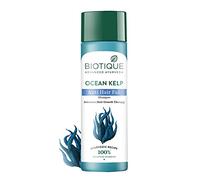 Biotique Champú de proteína Kelp para cabello caído, 190 ml, tratamiento para el crecimiento del cabello, mezcla de algas puras, proteínas naturales, aceite de menta y extracto de hoja de menta