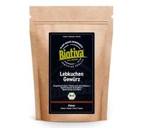 Biotiva Especia de Jengibre orgánico 100g - molido - canela de Ceilán, cilantro, anís, clavo, jengibre, cardamomo - de cultivo ecológico controlado