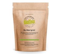 Biotiva Mate Orgánico 500g - té verde sin tostar - Caffeinado yerba mate hoja - agricultura orgánica - Almuerzo y controlado en Alemania