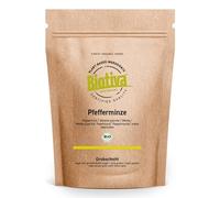 Biotiva Menta piperita orgánica corte grueso 100 g - infusión de menta - Mentha x piperita - llenada y verificada en Alemania (DE-ÖKO-005)