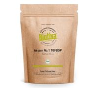 Biotiva Té negro Assam No. 1 TGFBOP orgánico 250g - té negro a granel - embotellado y controlado en Alemania (DE-ÖKO-005)