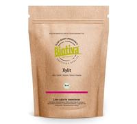 Biotiva Xilitol orgánico 800 g - precio de introducción - alternativa al azúcar en calidad orgánica - 50% menos calorías - diabéticos y veganos - llenado y verificado en Alemania
