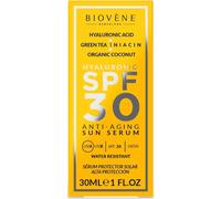 BIOVENE Sérum solar antiedad ácido hialurónico SPF30 30 ml