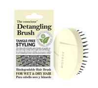 Biovene, the conscious, compact, hair brush, canary yellow, for stylin