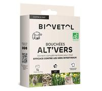 Biovetol - Alimento para el bienestar - Bocados orgánicos para gatos Alt'vers - 7 bocados