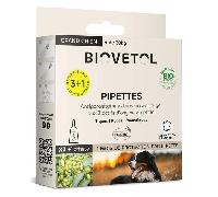 Biovetol - Antiparasitario - Pipetas Orgánicas para Perros Grandes - 5 ml (x3 + 1 Gratis)